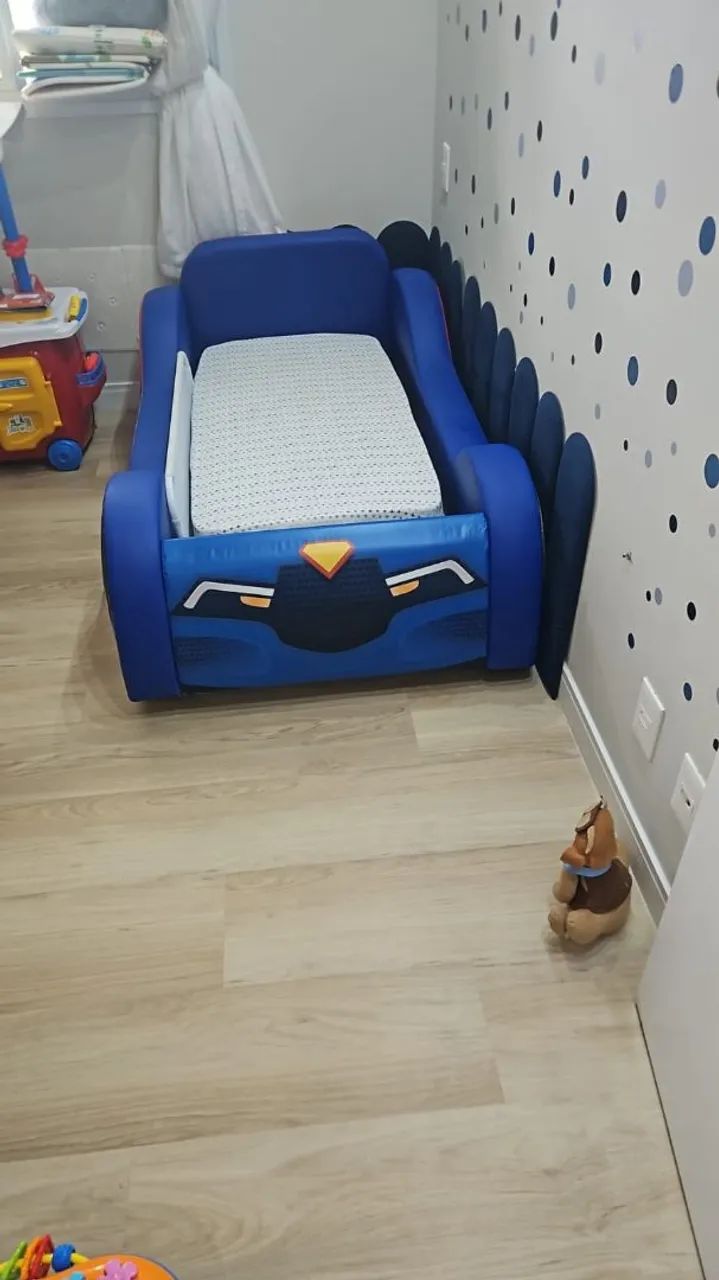 Cama carro espuma