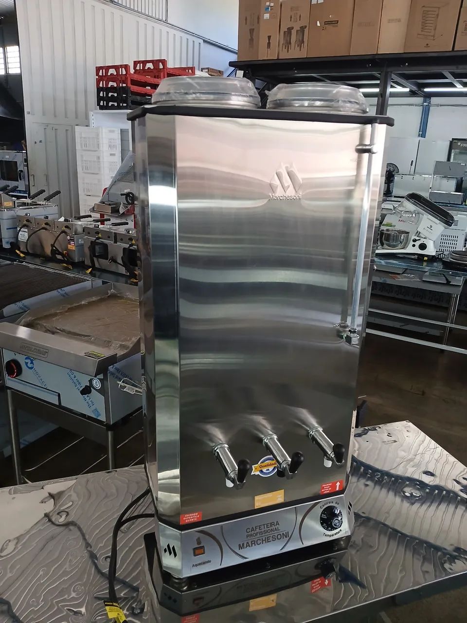 Cafeteira Elétrica Profissional 20 Litros 220v Marchesoni - Foto 2