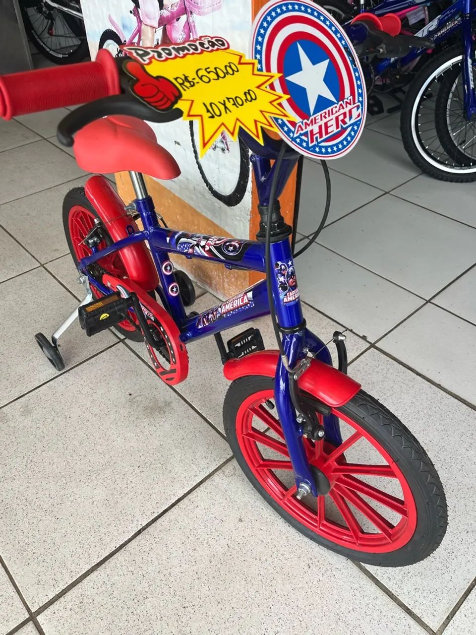 Bicicleta 16 masculina Nova Promoção  - Foto 4