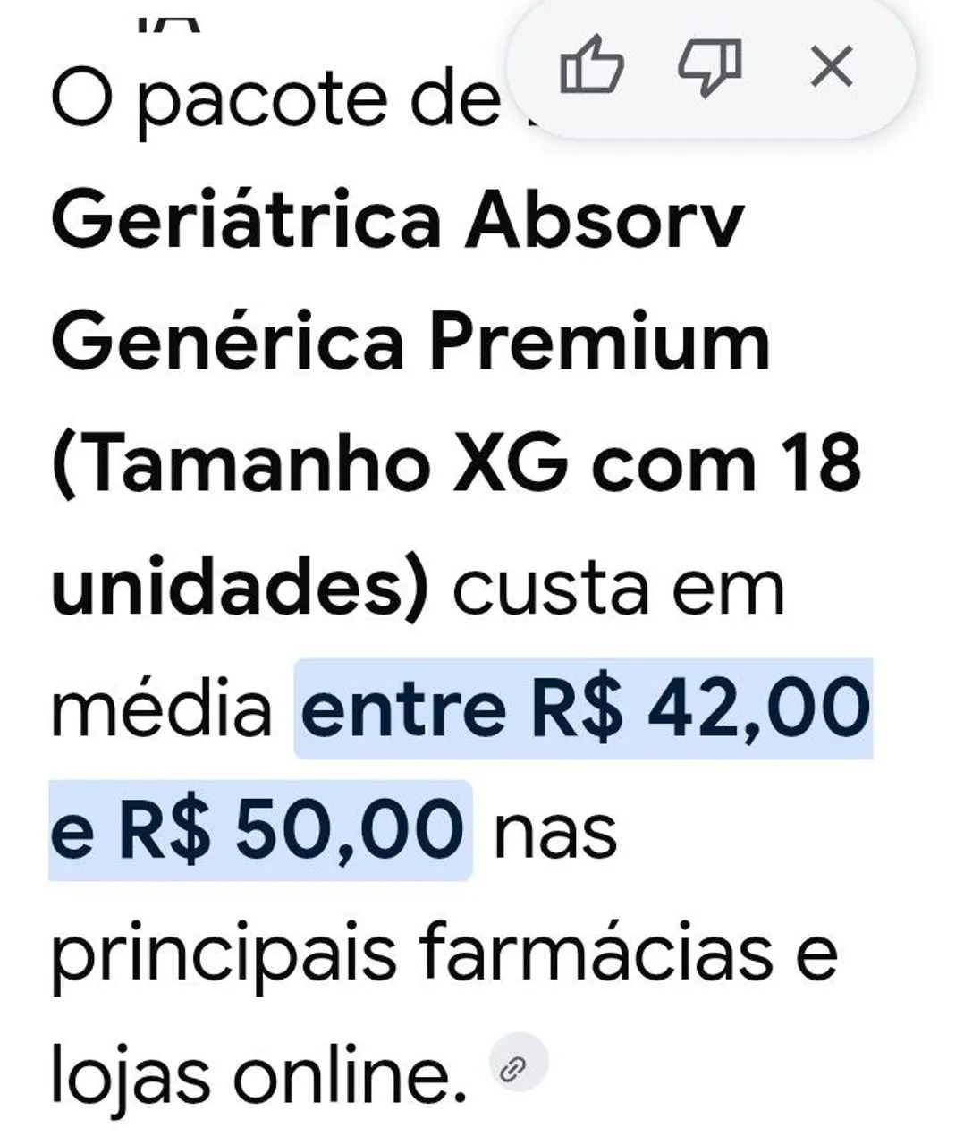 2 pacotes de fraldas Geriátrica  - Foto 3