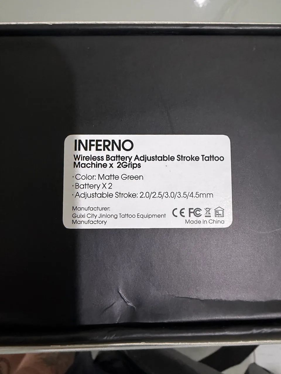 Máquina Rotativa Pen Ez Tattoo Inferno - Foto 2