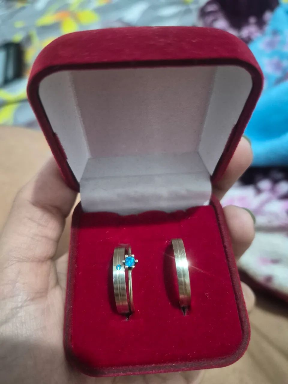 Vendo par de alianças prata 925 - Foto 3