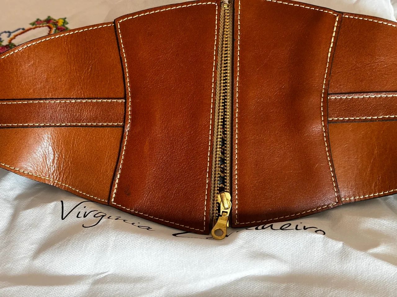 Cinto corselet couro  - Foto 2