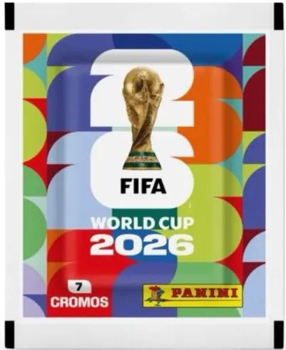 Figurinha da copa 2026. Valor unitário.