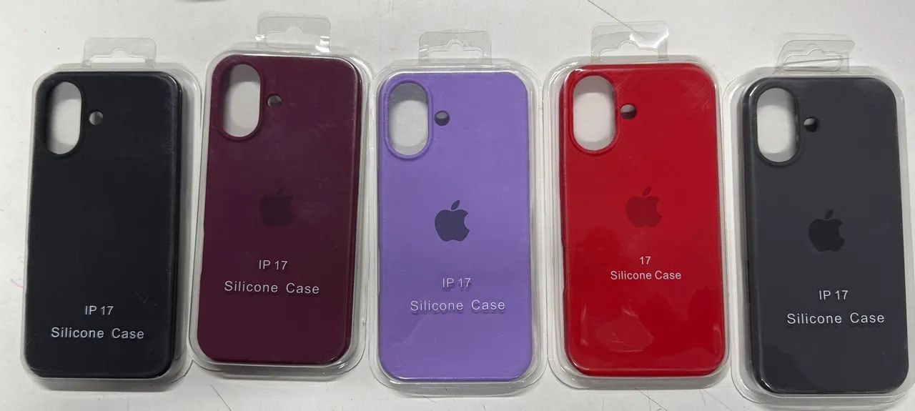 Capa case de silicone para IPhone, todos os modelos. - Foto 2