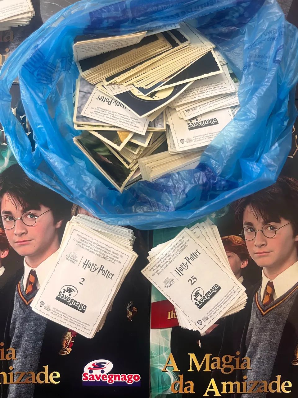 Figurinhas do Harry potter 