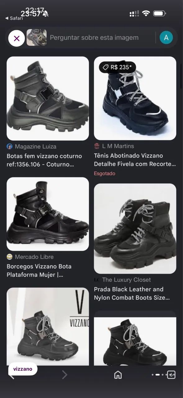 Bota preta vizzano  - Foto 4
