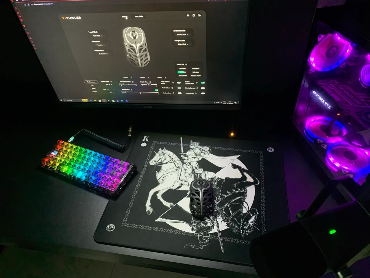 Mousepad Atk War Horse 49x42 base de Poron! - Foto 2