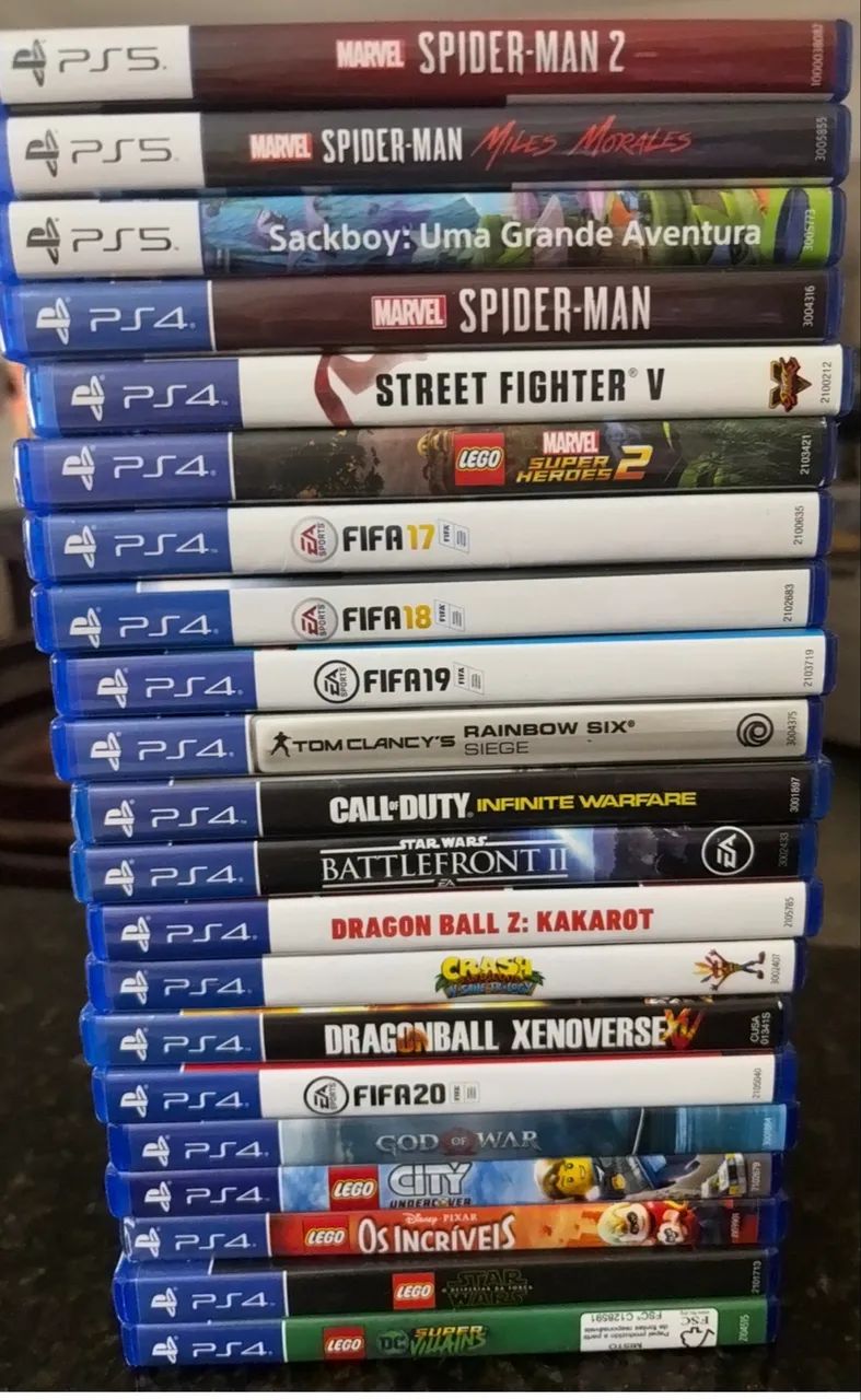 Jogos PS4 e PS5