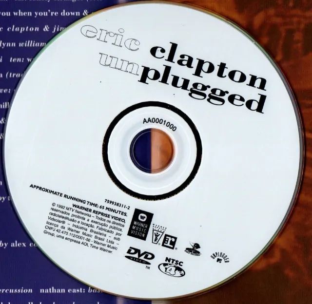 Dvd Eric Clapton - Unplugged - Foto 3