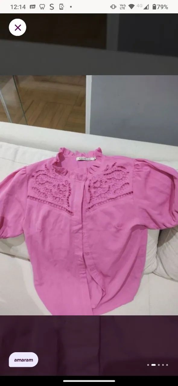 Blusa rosa  - Foto 3