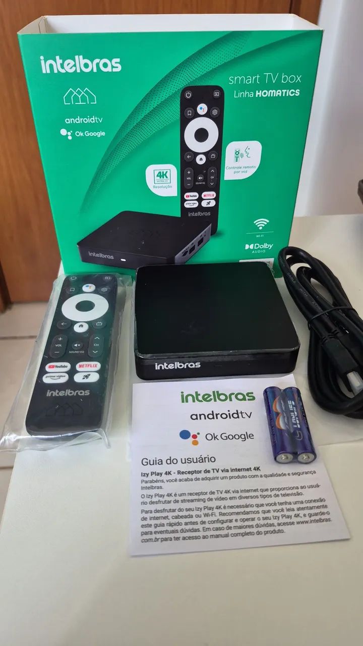 Smart TV Box 4K Intelbras baixei o preço. - Foto 6