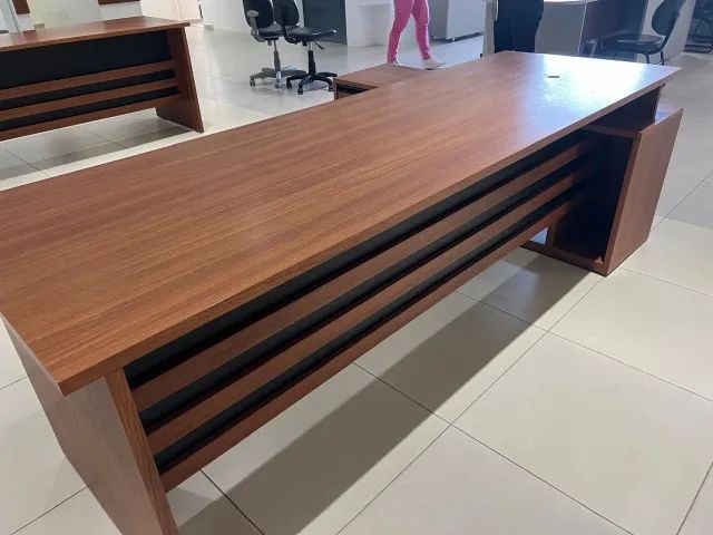 Mesa para recepção em L - Foto 3