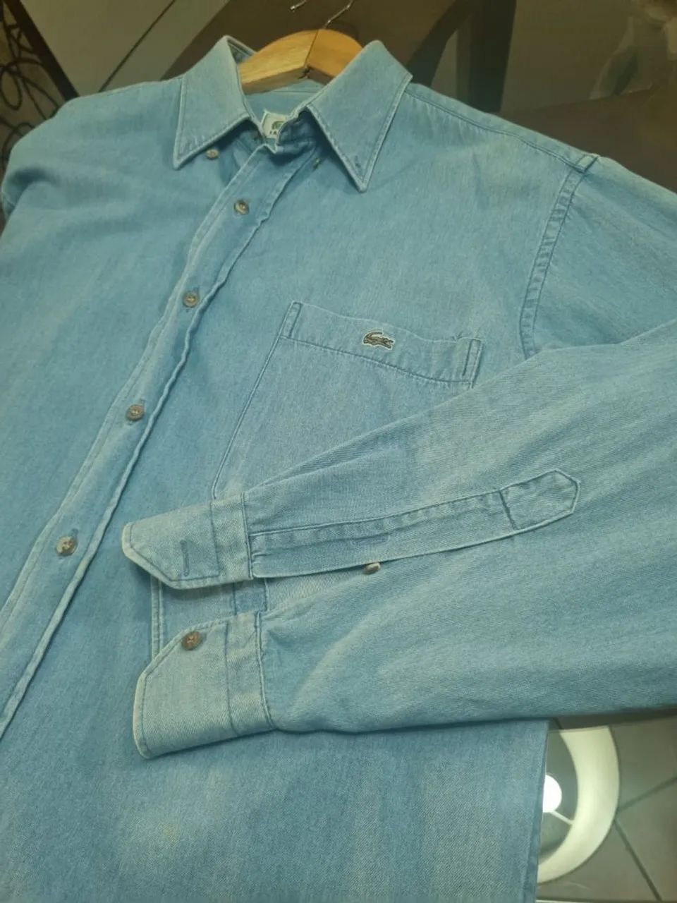 Camisa jeans Lacoste  - Foto 5