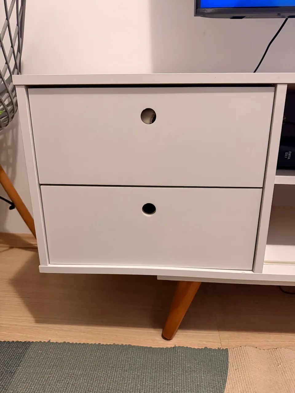 Rack retro weimar branco - Foto 3