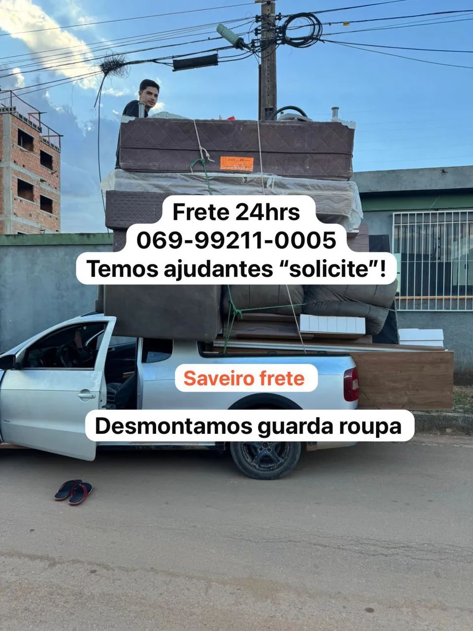 Saveiro frete frete frete