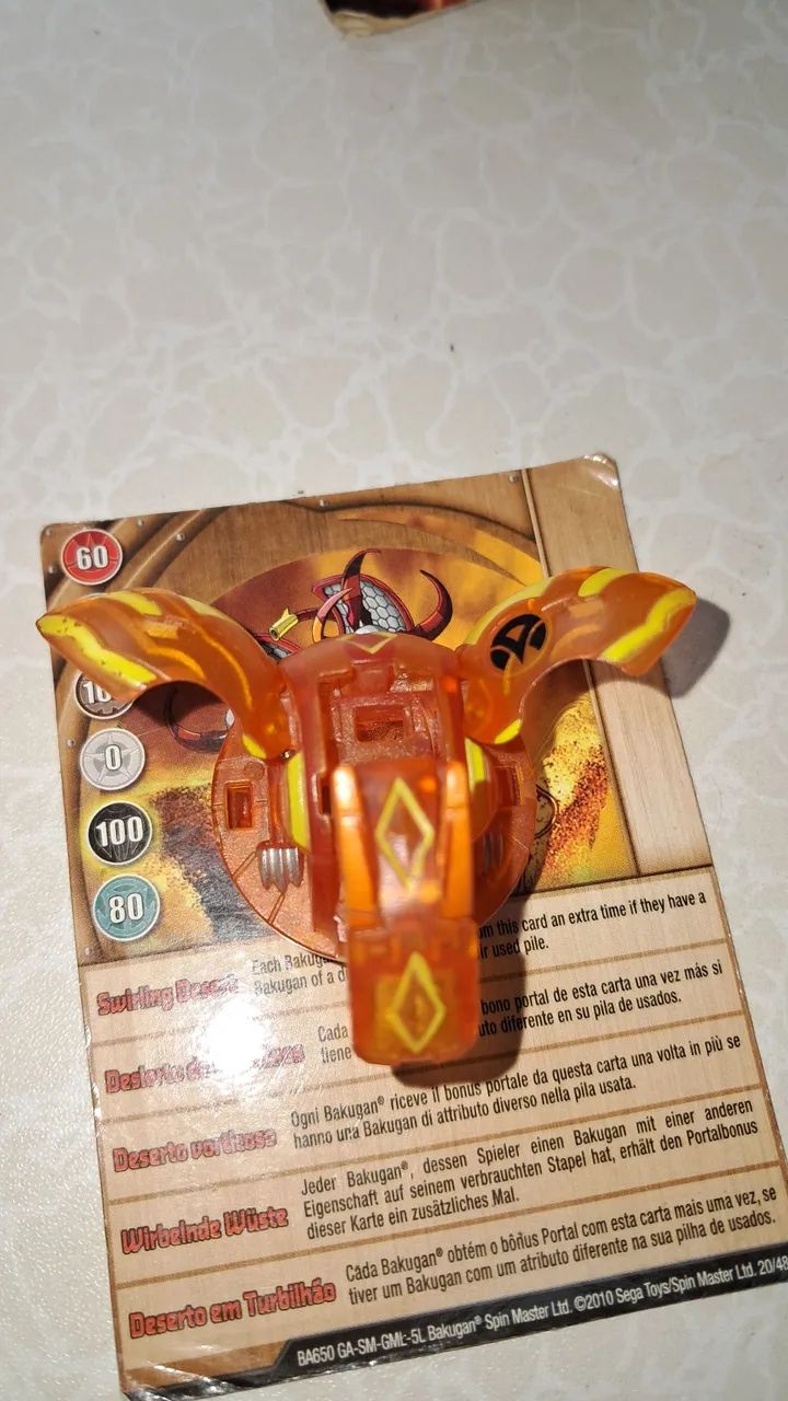 Bakugan Hyper Dragonoid  Bakusolar especial raro Solar - Foto 2