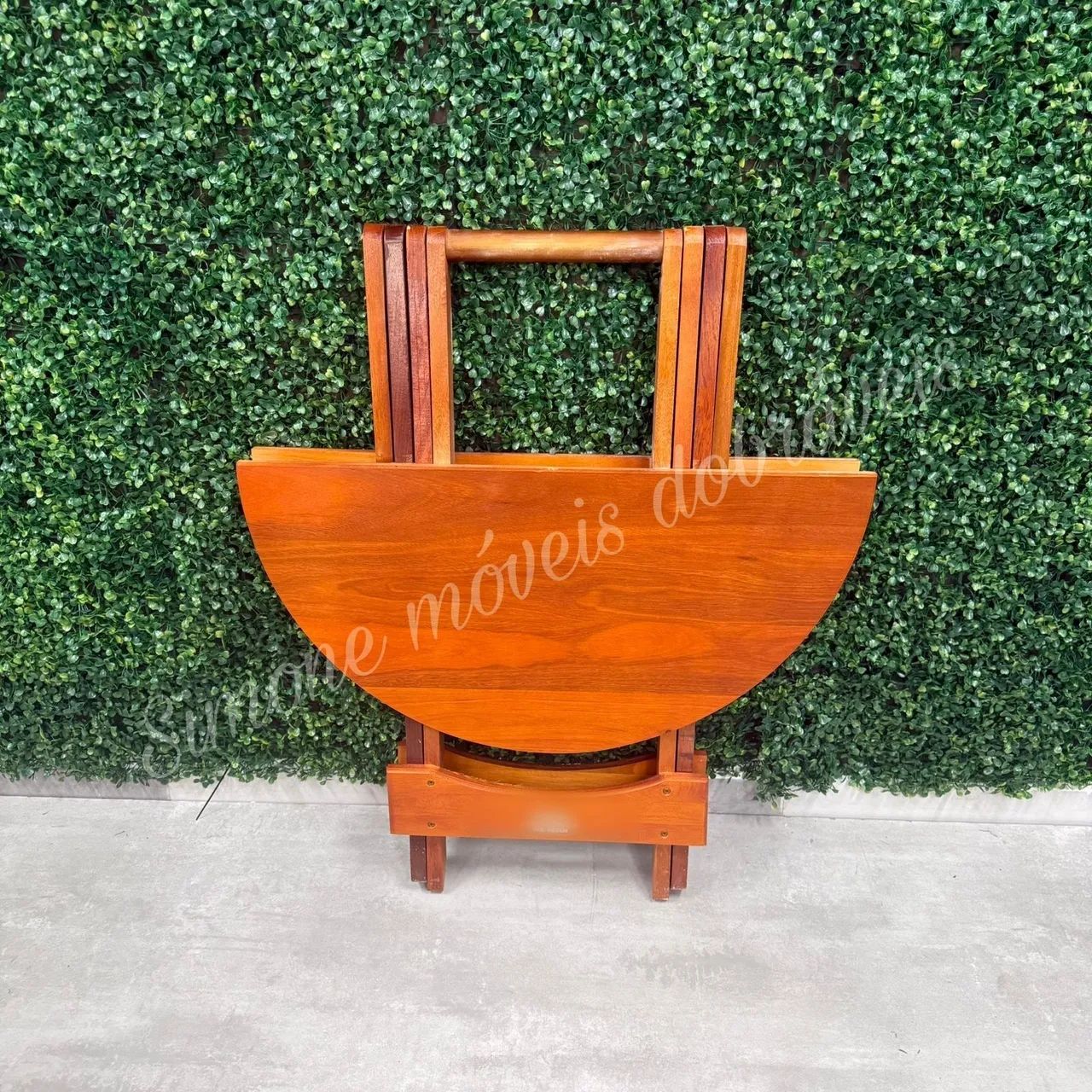 Conjunto mesa e cadeiras madeira maciça - Foto 5