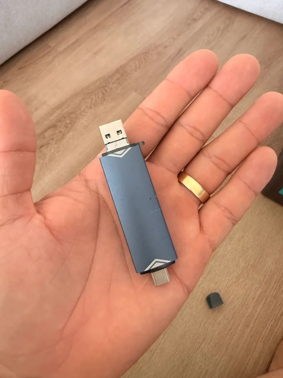Adaptador USB Multifuncional USB-C / USB-A OTG - Foto 3
