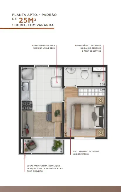 PLANTA 26m²