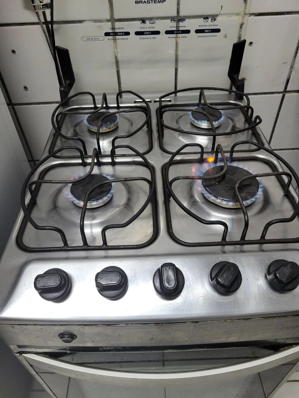 Fogão Brastemp automatico 