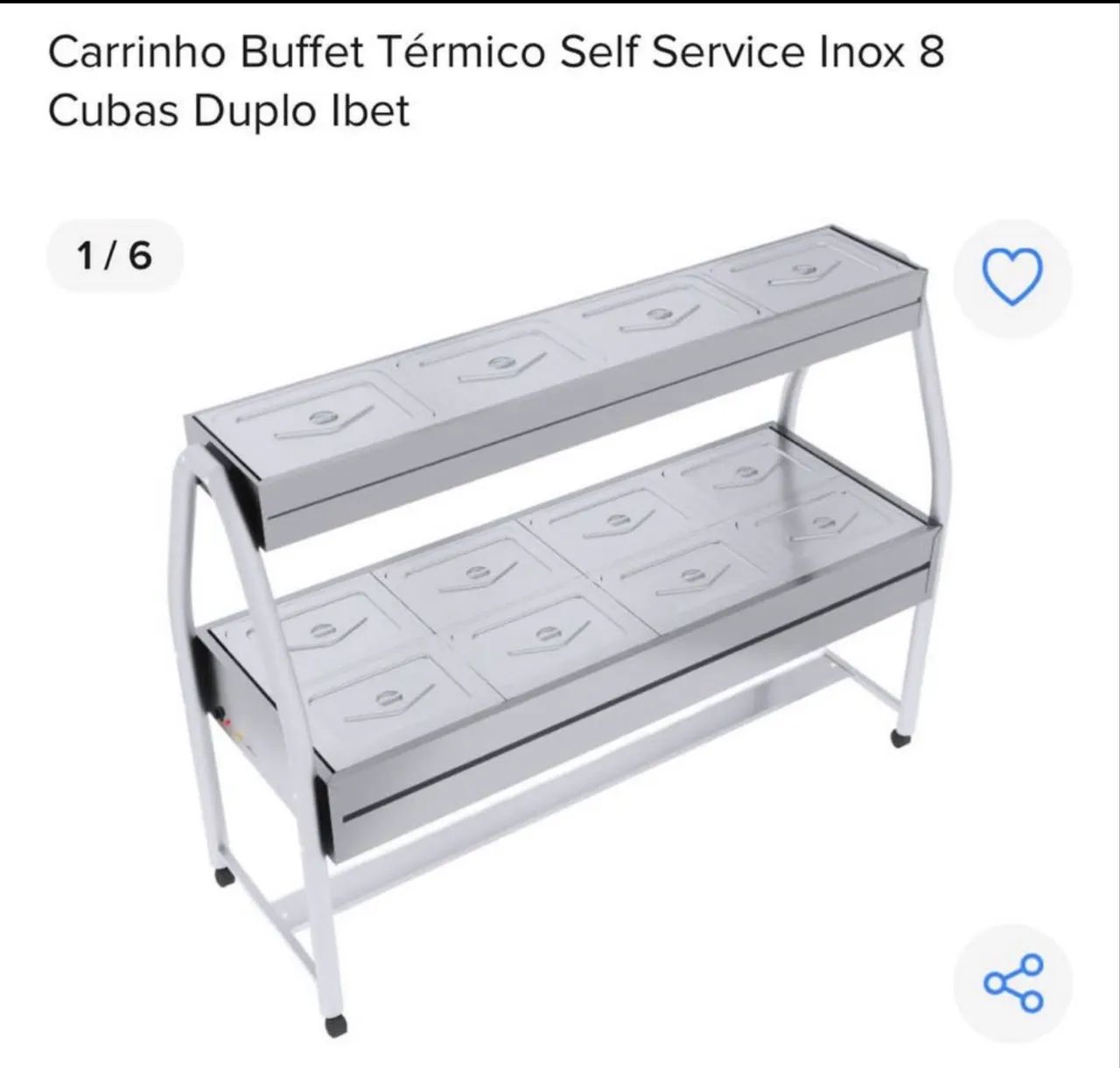 Carrinho Buffet