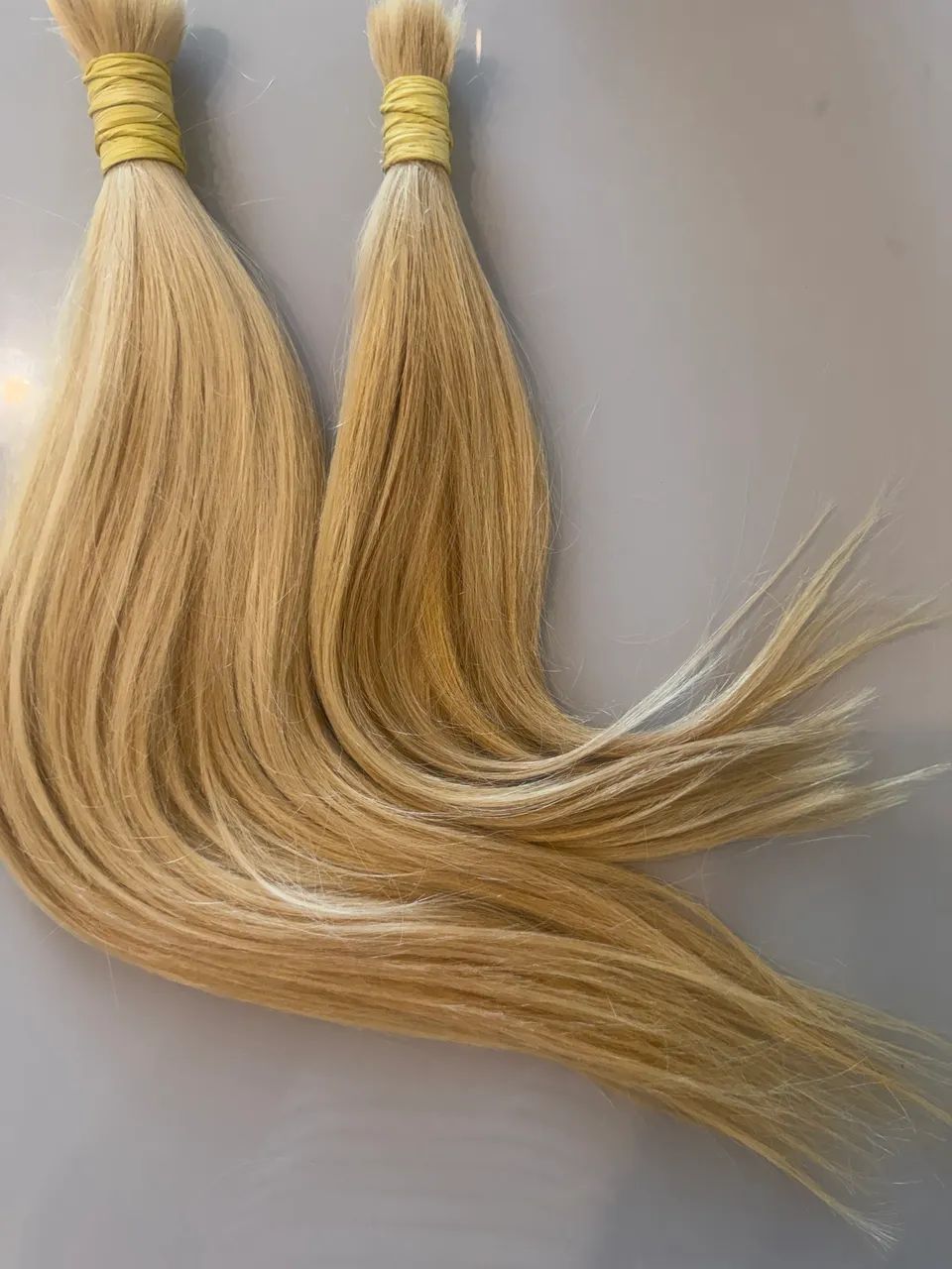 Cabelo Brasileiro 100% Humano Loiro Perfeito  - Foto 3