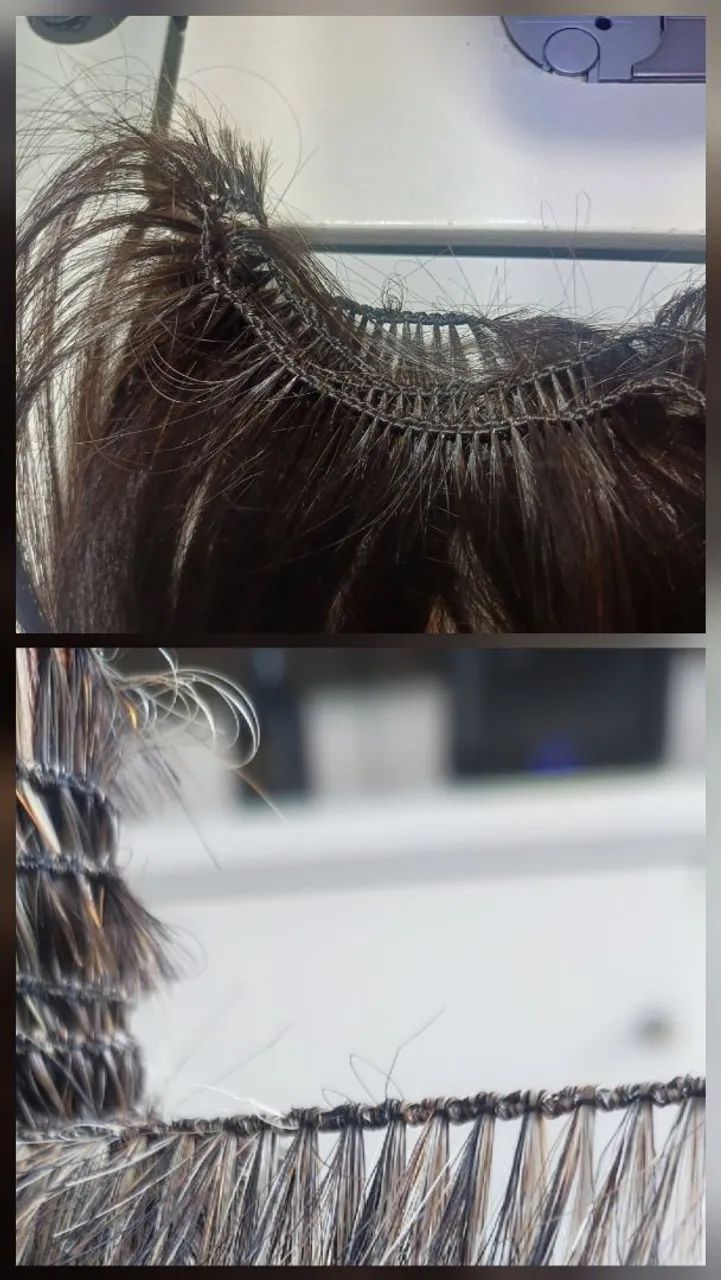 TECELAGEM MANUAL DE CABELO  - Foto 4