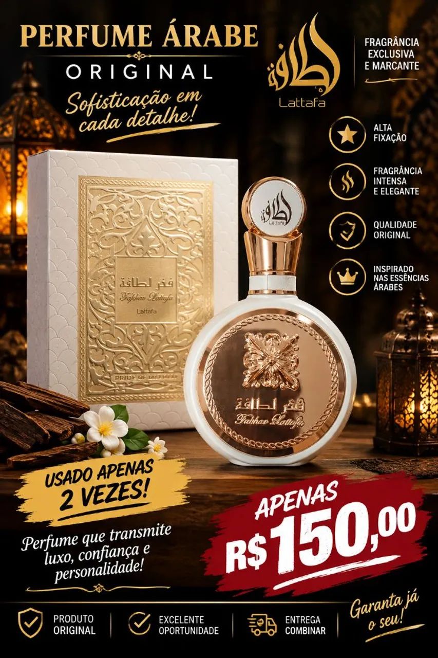 Perfume árabe original 