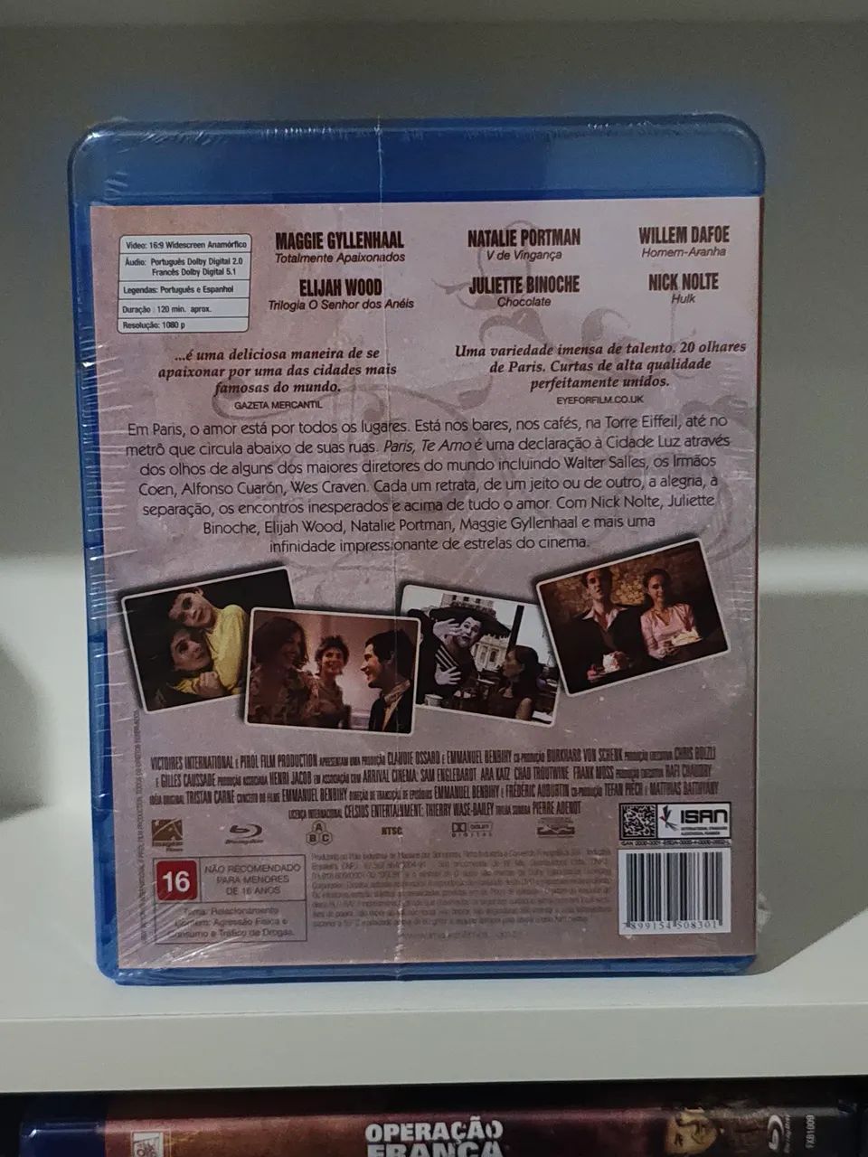 Paris, te amo blu-ray original lacrado  - Foto 2