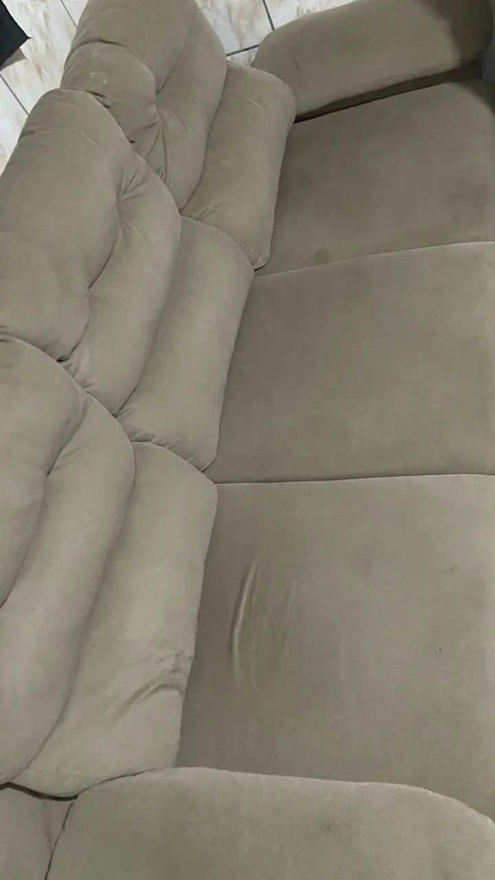 SOFÁ DE 3 PLAZAS RECLINABLE USADO64962680801666122