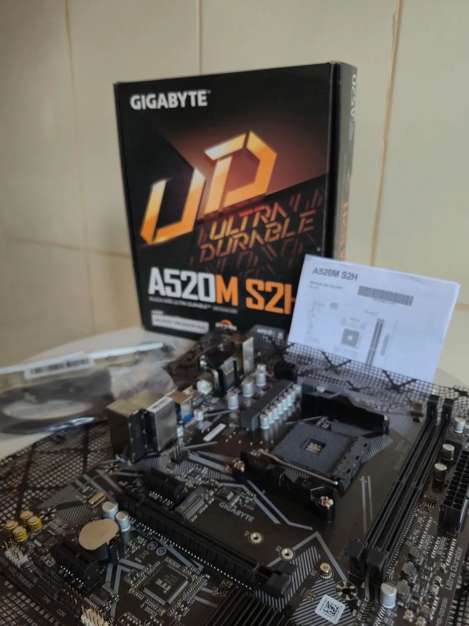 Placa mãe A520M S2H - Foto 3