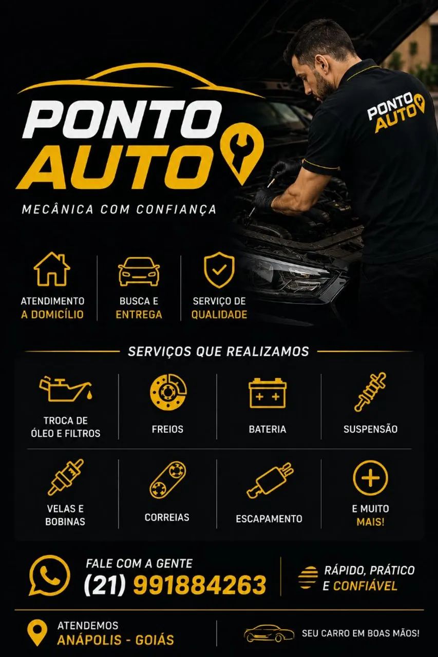 Mecânica a domicílio ou Busca e entrega 