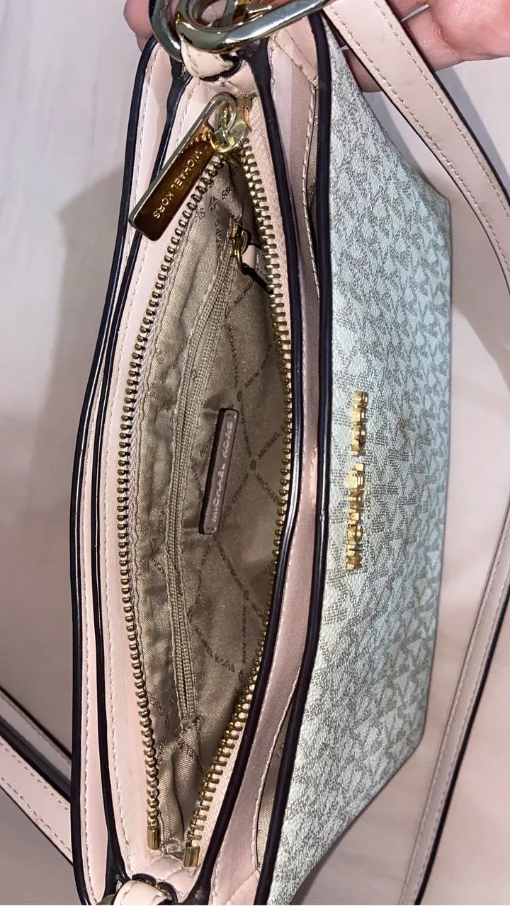 Bolsa bege Michael kors  - Foto 4