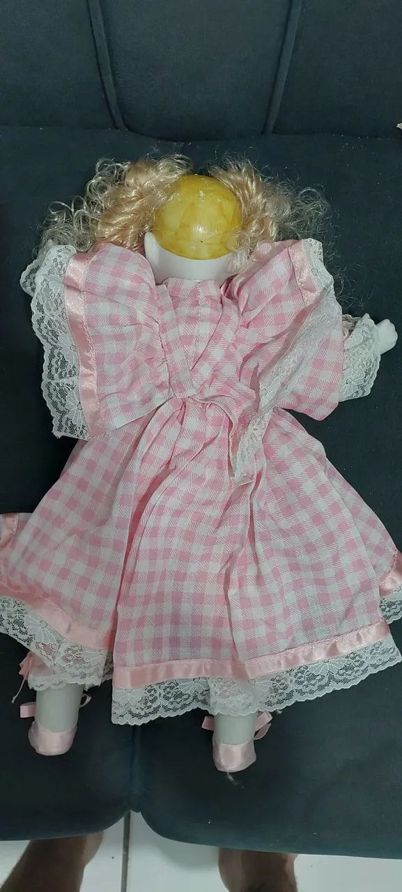 Boneca de porcelana original - Foto 3