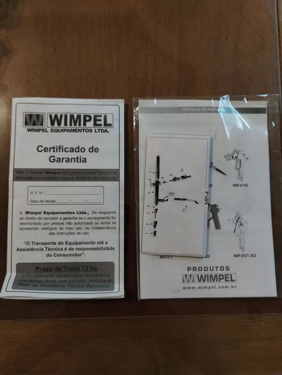 Aerógrafo profissional Wimpel com compressor - Foto 3