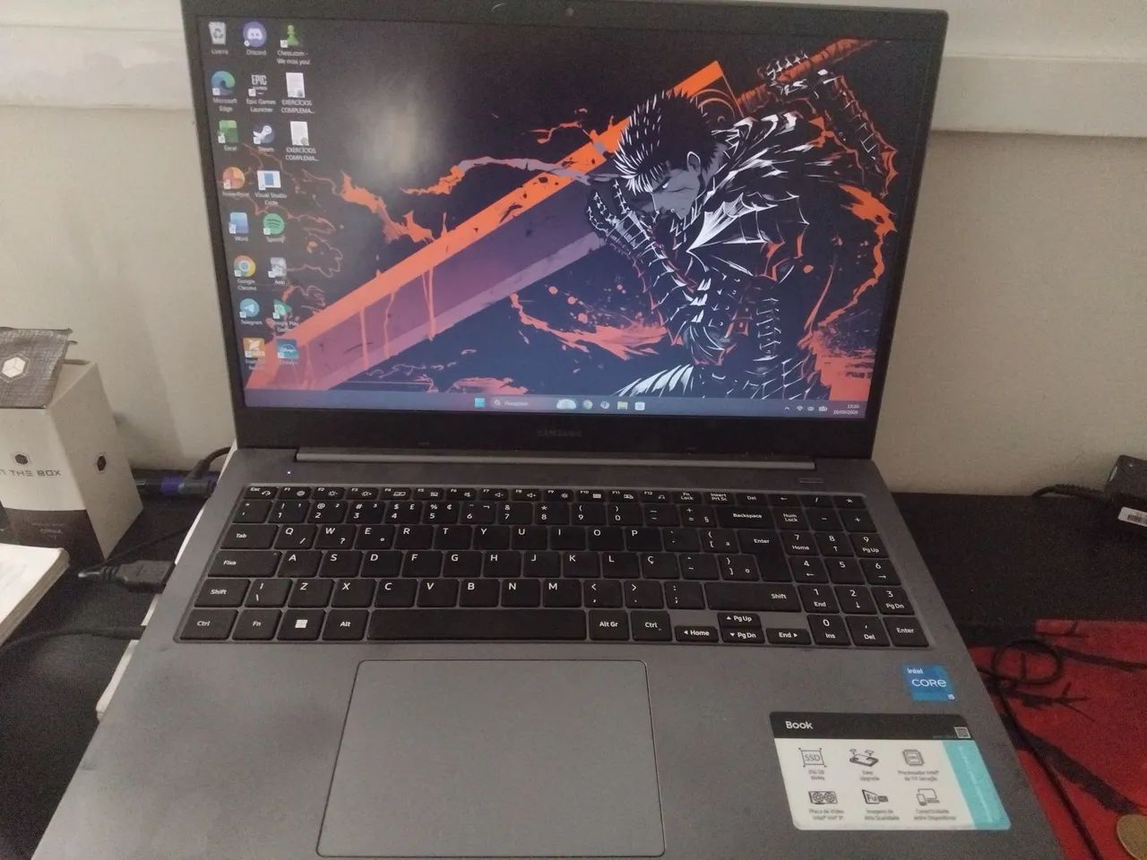 Notebook Samsung NP550XDA - Foto 2
