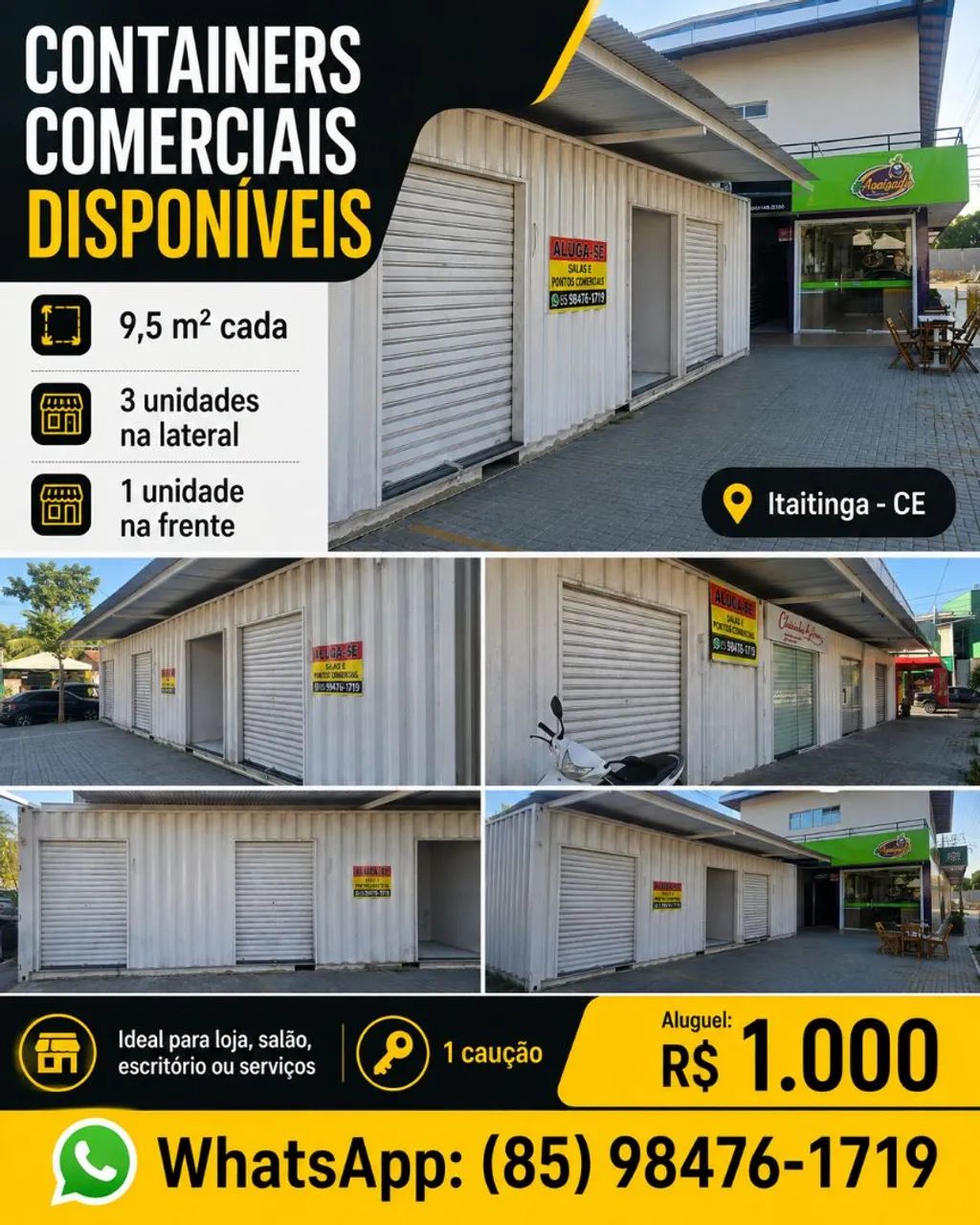 ? PONTO COMERCIAL PARA ALUGAR EM ITAITINGA - Foto 3