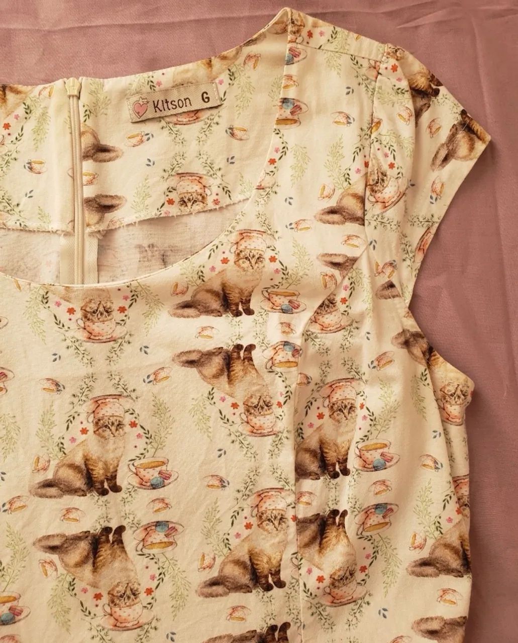 Vestido Kitson chá de gato  - Foto 2