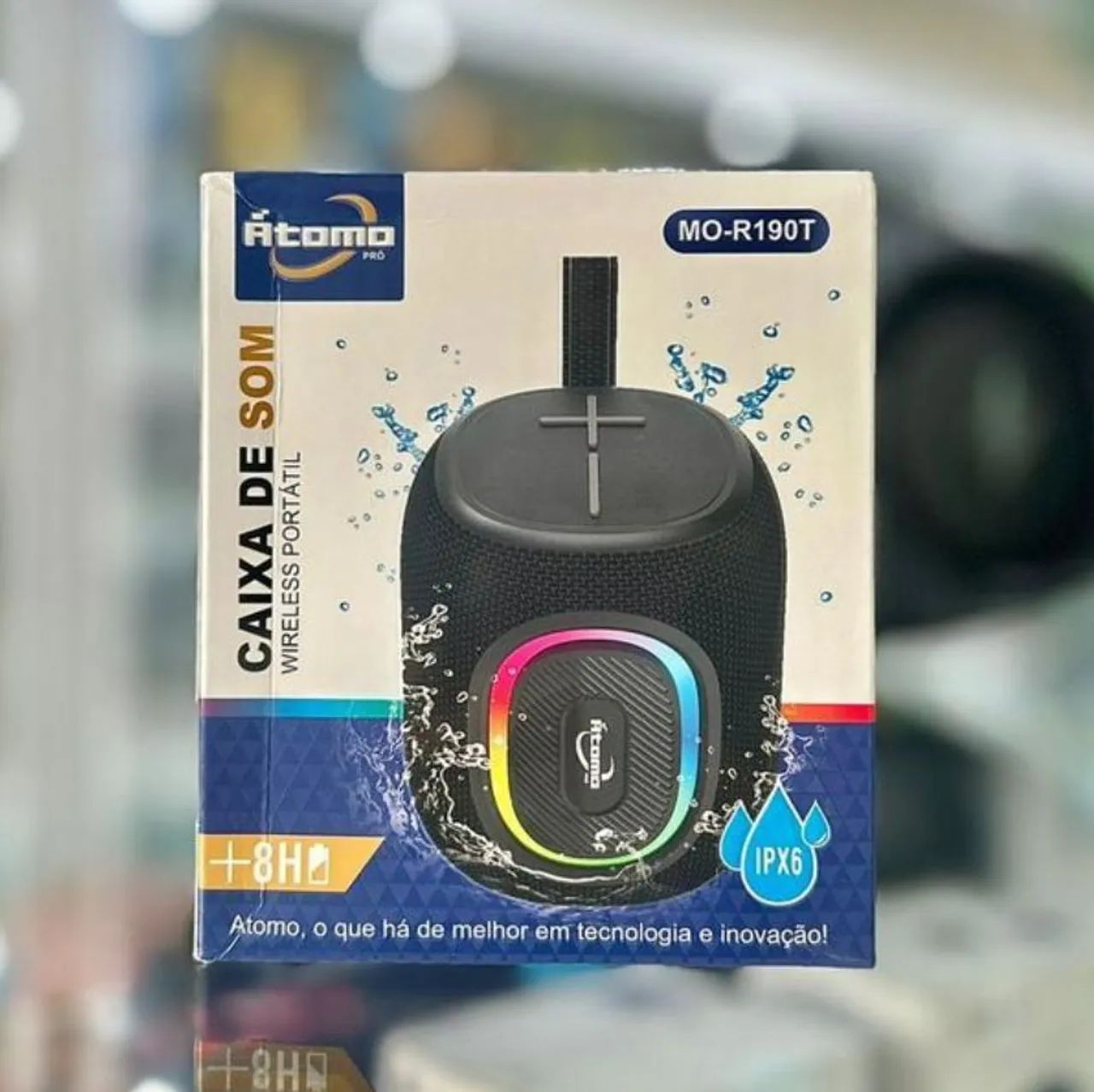 CAIXA DE SOM ATOMO MO-R190T IPX6 - Foto 4