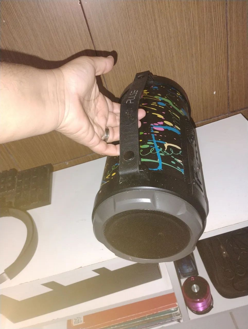 Caixa de som semi nova, funciona normalmente 180,00 - Foto 3