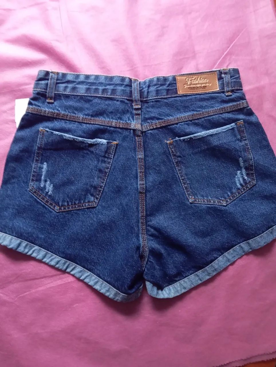 Shorts jeans tamanho 40 - Foto 3