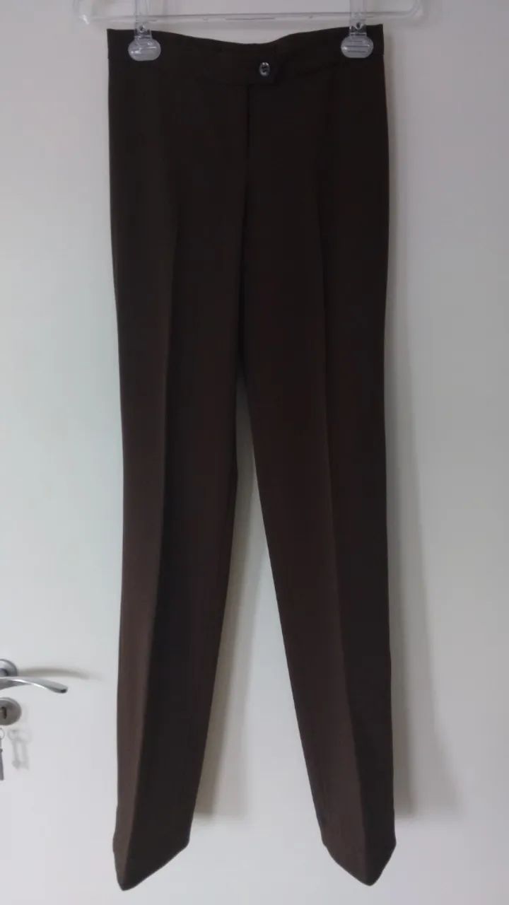 Conjunto de terno marrom feminino - Foto 2