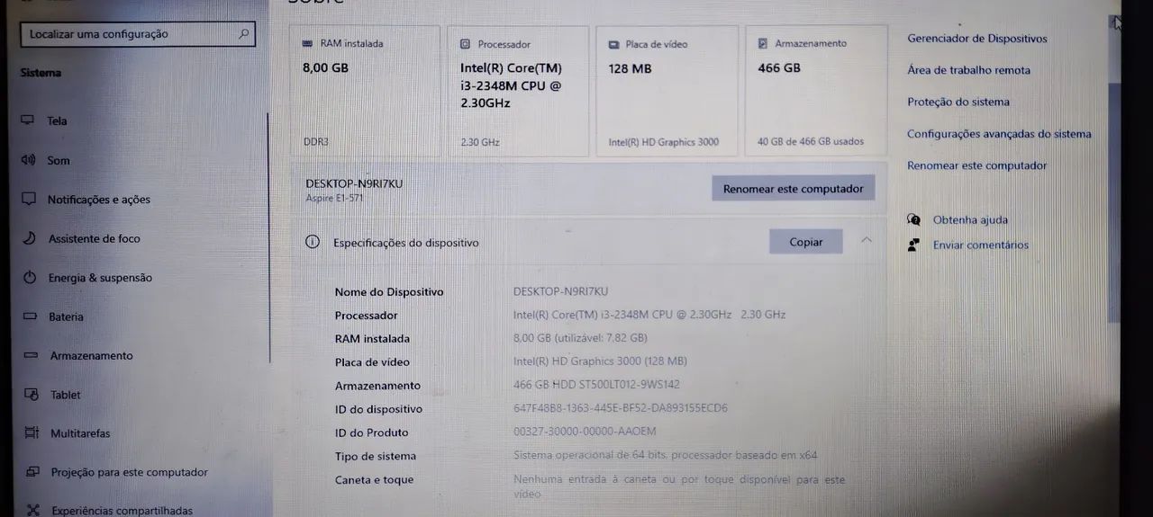 Notebook Acer  Core i3 - Foto 5