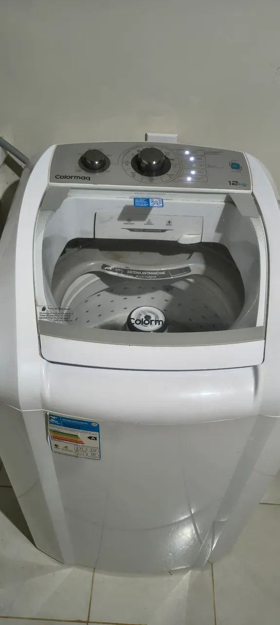 LAVADORA DE ROUPAS COLOMAC AUTOMÁTICA 12KG 
