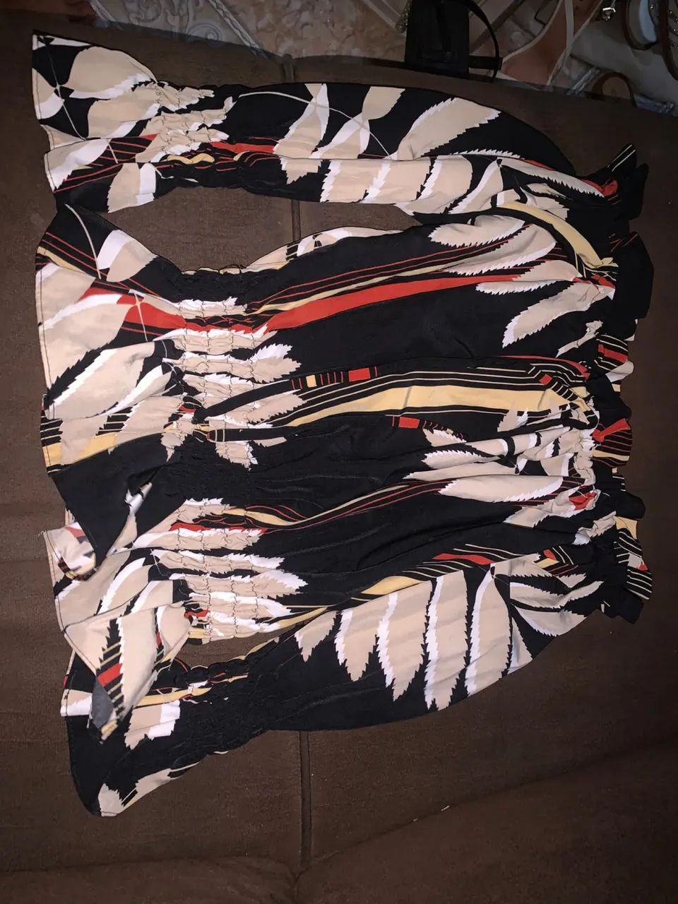 Blusa Feminina Estampada Manga Longa. - Foto 2
