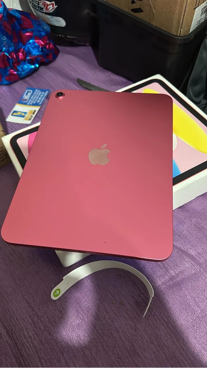 iPad 11ª Geração Rosa - Estado de Novo! - Foto 2