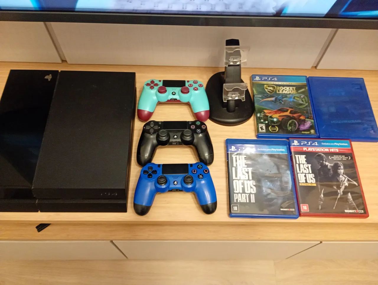 PS4 Seminovo - Funcionando Perfeitamente - Foto 2