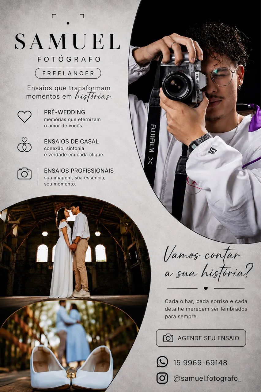 Fotógrafo profissional 