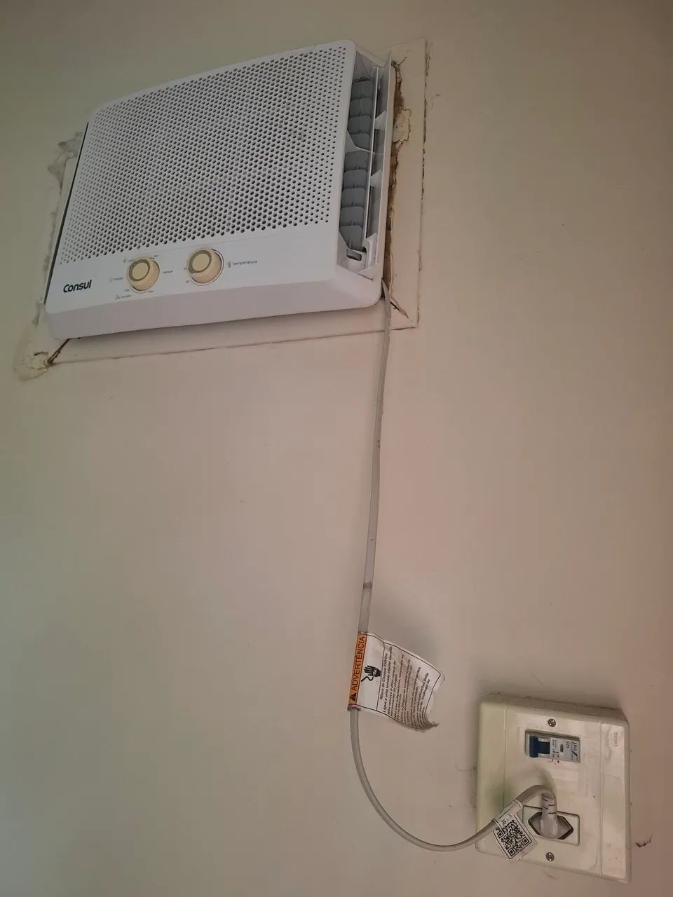 Ar-Condicionado Consul de Janela - Usado - Funcionando Perfeitamente - Foto 3